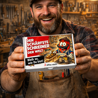 Der schärfste Schreiner der Welt - Ein witziges Geschenk für Tischler