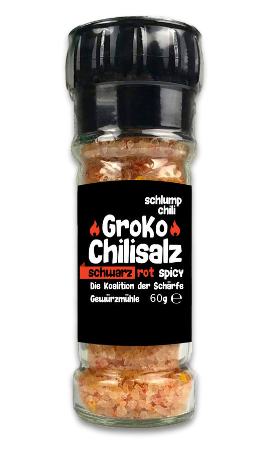 GroKo Habanero-Chilisalz Gewürzmühle 60g