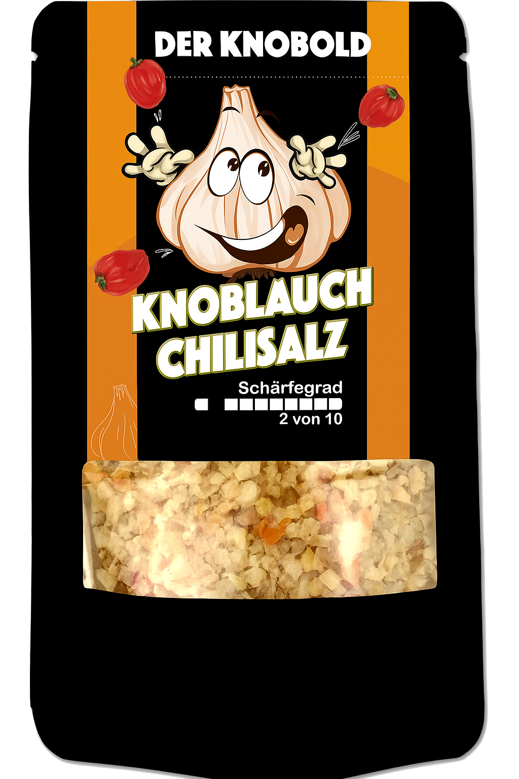 DER KNOBOLD Knoblauch Chili Gewürzsalz Probierpack 20g