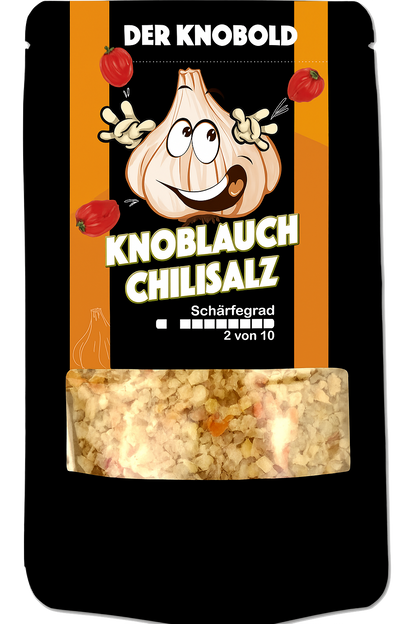 DER KNOBOLD Knoblauch Chili Gewürzsalz Probierpack 20g