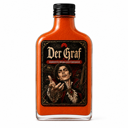 Der Graf – geröstete Knoblauch-Chili-Soße