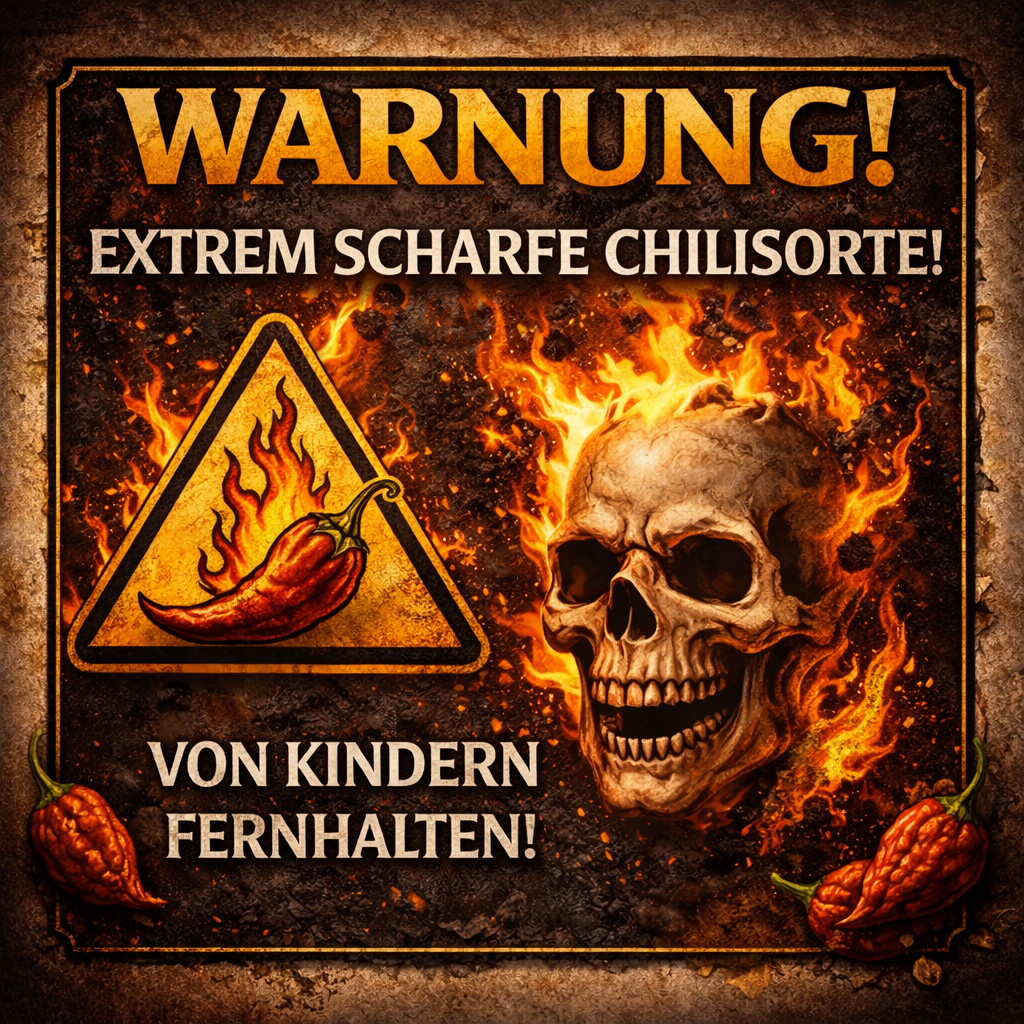 Dry Reaper - Getrocknete Carolina Reaper Chili im Aromaschutzbeutel