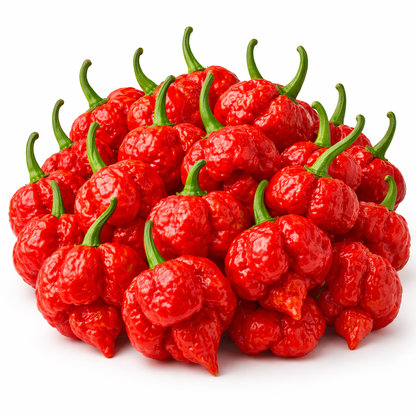 Frische Trinidad Moruga Scorpion Chilis (extrem scharf)