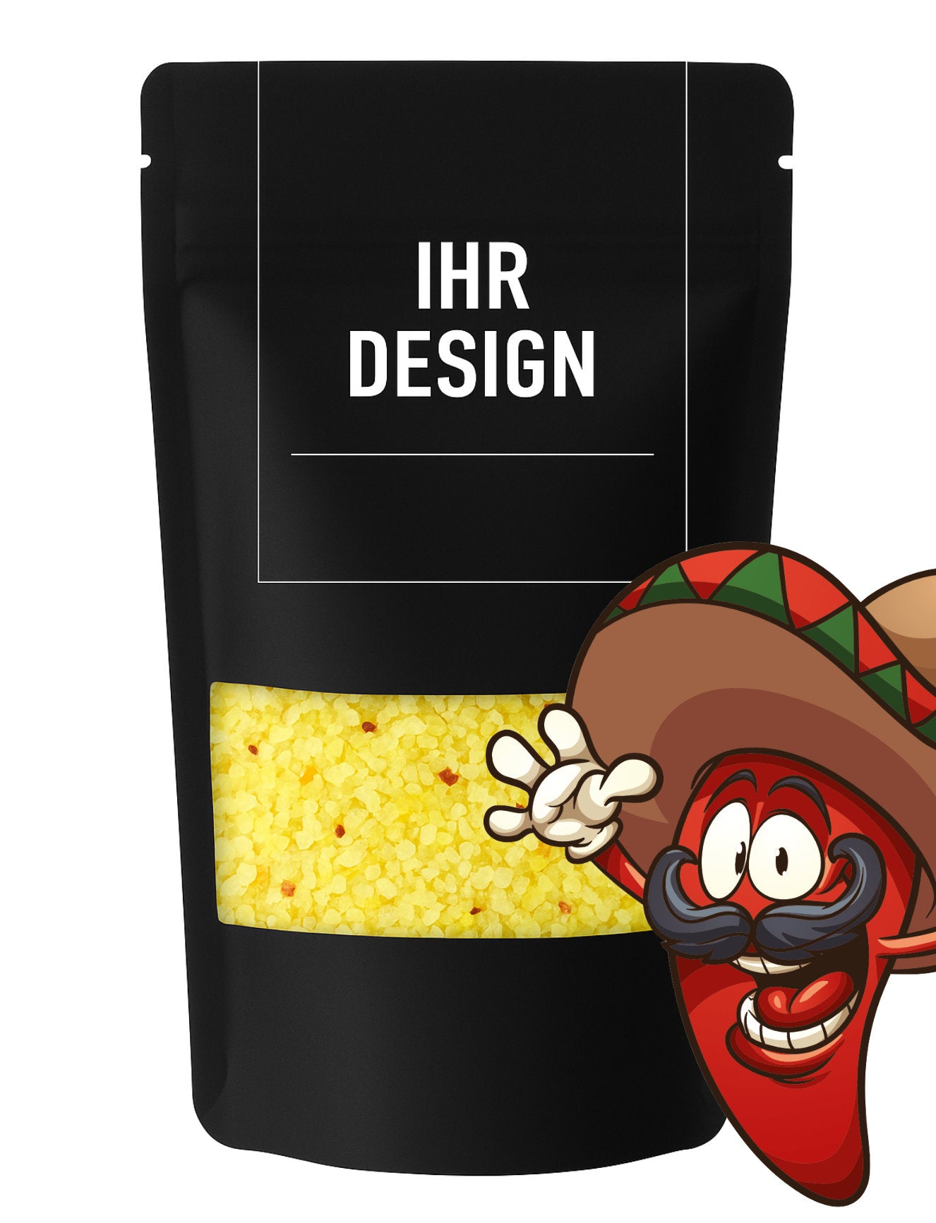 Private Label Gourmet Chili Gewürzsalz mit eigenem Logo (Nur Firmenkunden)