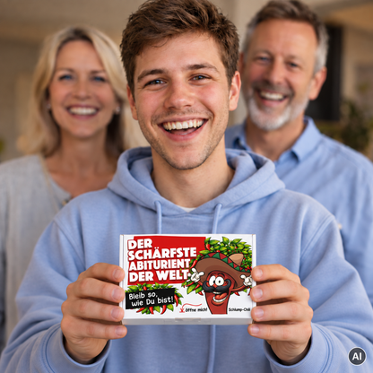 Abi Geschenk - Der schärfste Abiturient der Welt. Abschluss Präsente zum Abitur.