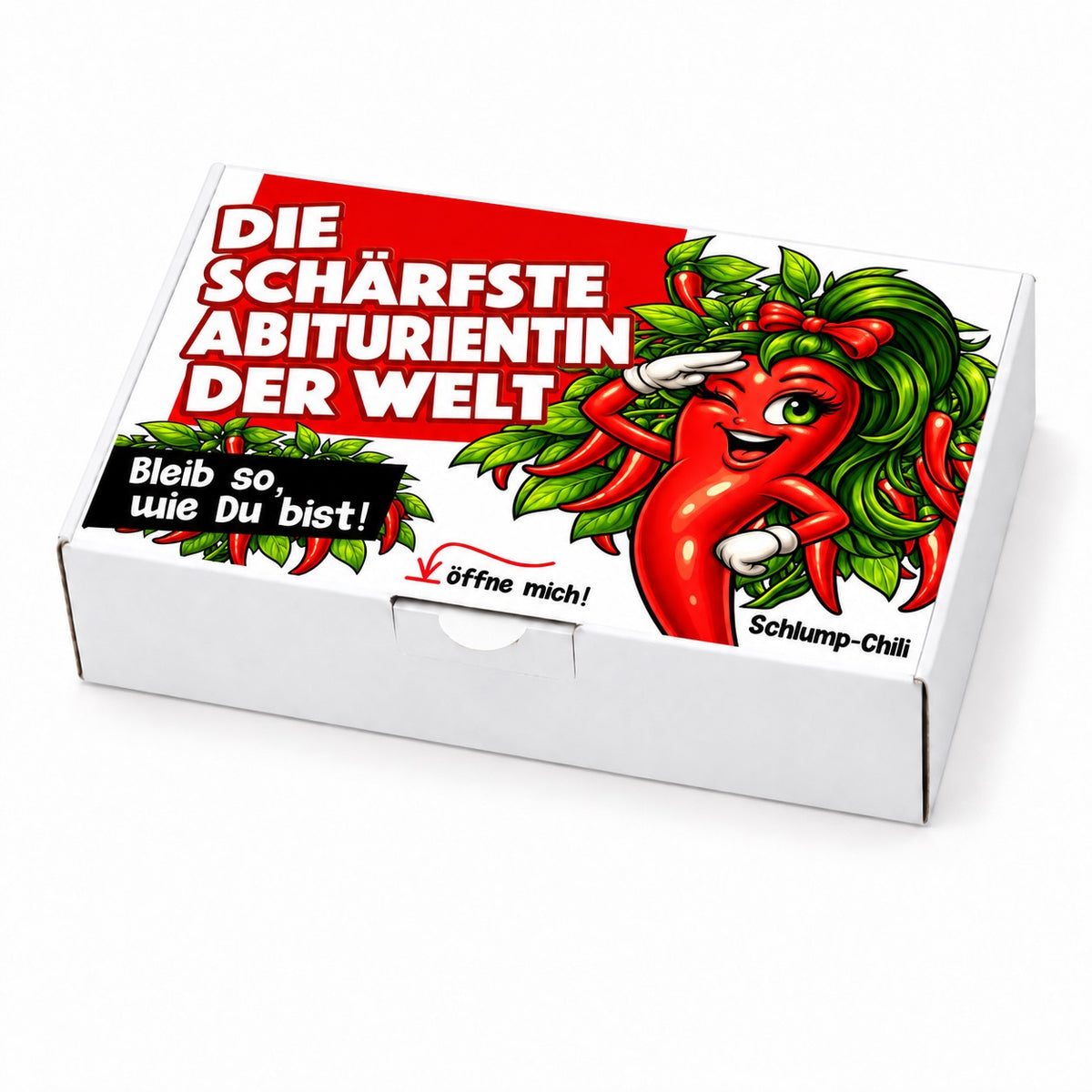 Abi Geschenk - Die schärfste Abiturientin der Welt! Ein witziges Abi Präsent.