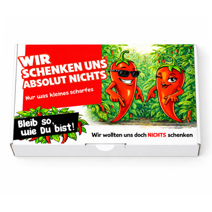 Wir schenken uns Absolut Nichts - Ein witziges Nix Präsent