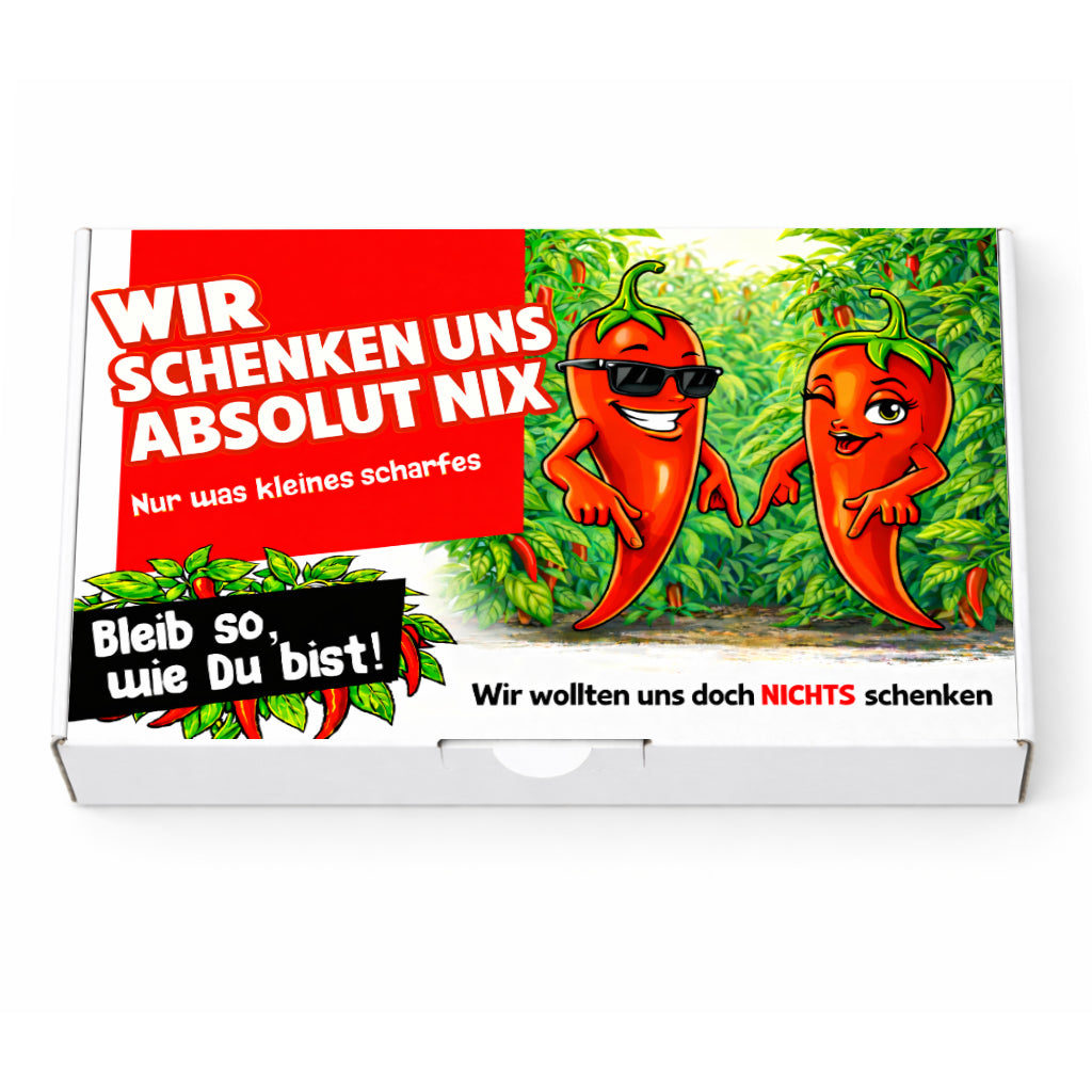 Wir schenken uns Absolut Nix - Ein witziges Nichts Präsent für Frauen und Männer