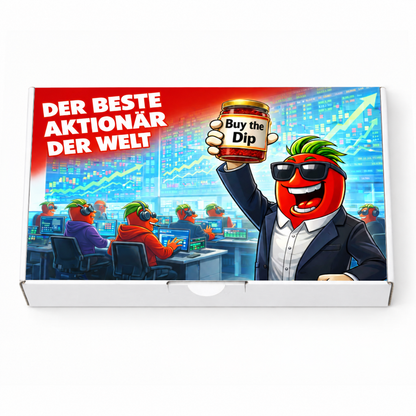 Der beste Aktionär der Welt Geschenkset