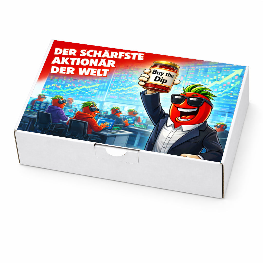 Der schärfste Aktionär der Welt - Ein witziges Börsen Geschenk Set