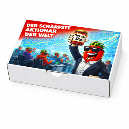 Der schärfste Aktionär der Welt - Ein witziges Börsen Geschenk Set