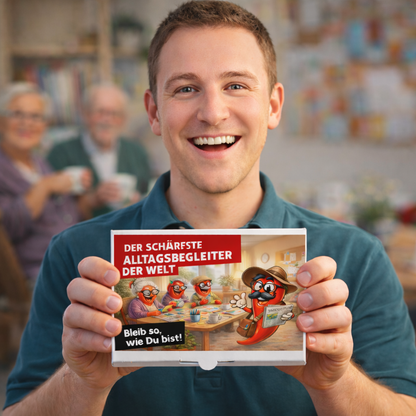 Der schärfste Alltagsbegleiter der Welt - Ein witziges ATB Geschenk!