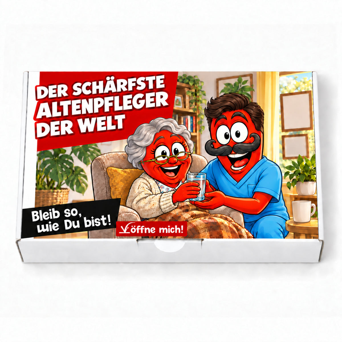 Der schärfste Altenpfleger der Welt - Ein witziges Geschenk!
