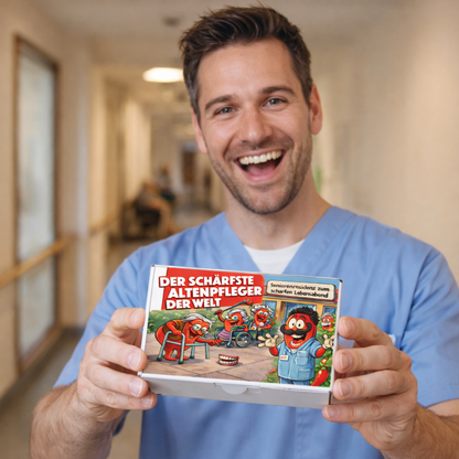 Der schärfste Altenpfleger der Welt - Ein witziges Geschenk!
