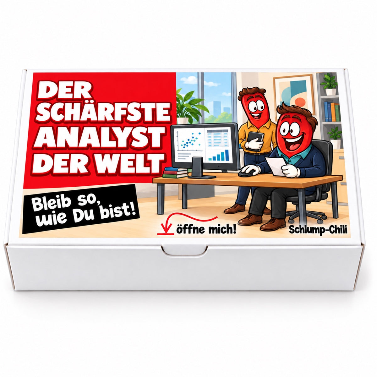 Der schärfste Analyst der Welt – Vorderansicht
