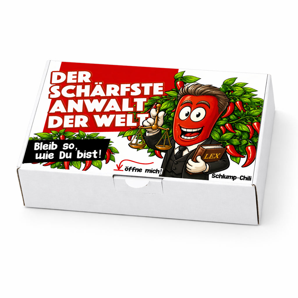 Der schärfste Anwalt der Welt - Ein witziges Geschenk!
