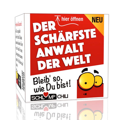 Lustiges Geschenk für Juristen