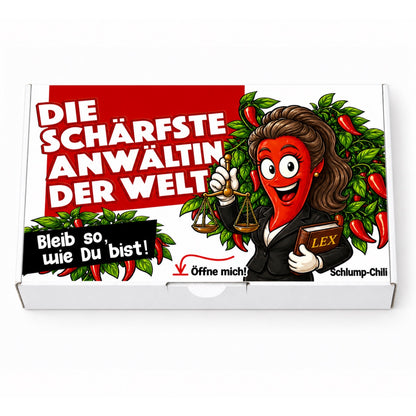 Die schärfste Anwältin der Welt - Ein witziges Geschenk für Anwälte!