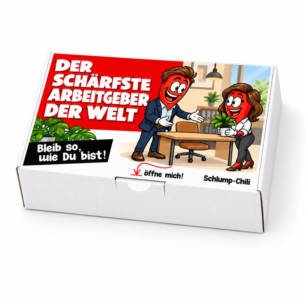 Der schärfste Arbeitgeber der Welt – Schrägansicht