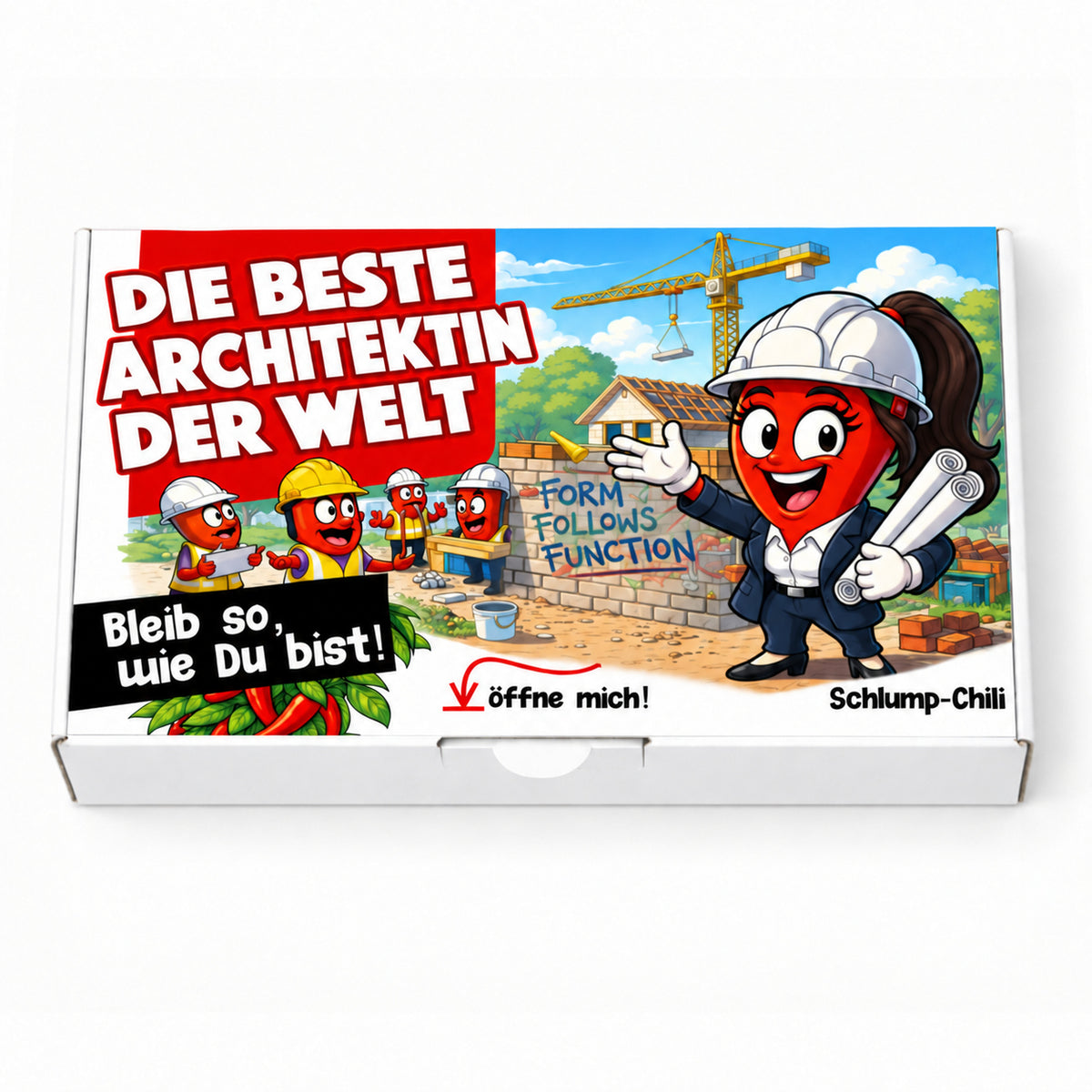 Die schärfste Architektin der Welt - Ein witziges Architekten Geschenk!