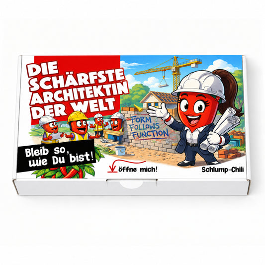Die schärfste Architektin der Welt - Ein witziges Architekten Geschenk!