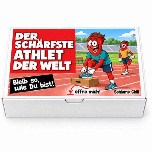 Der schärfste Athlet der Welt – Vorderansicht
