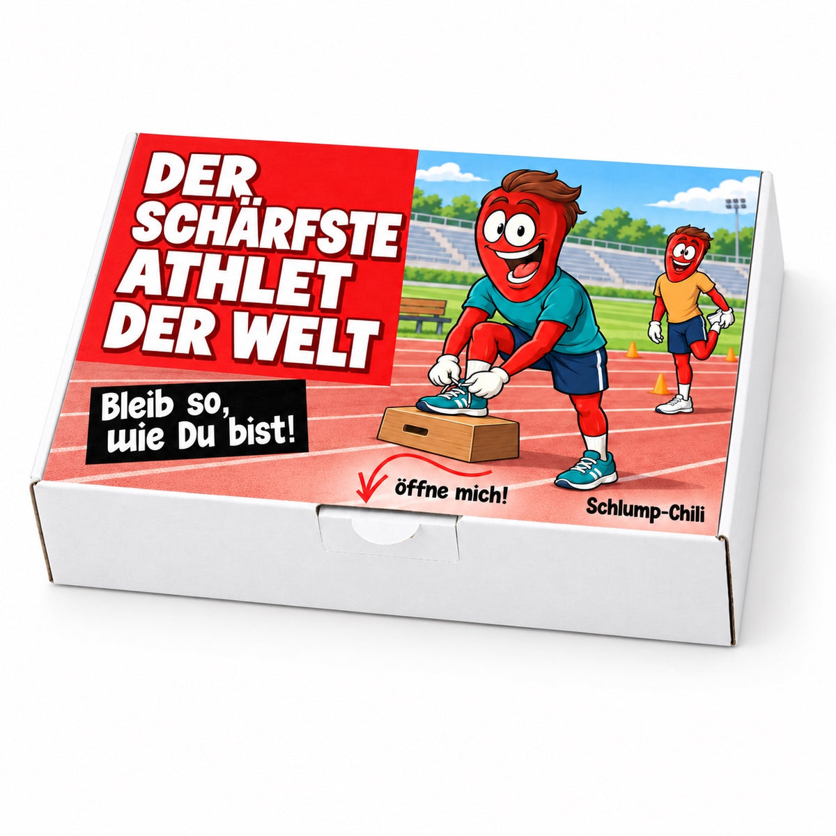 Der schärfste Athlet der Welt – Schrägansicht