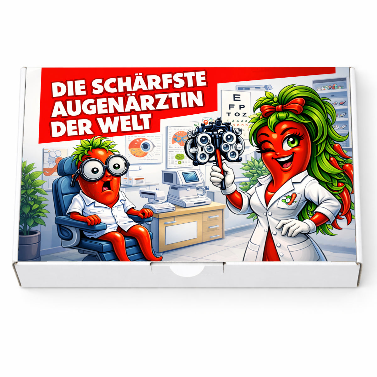 Witziges Geschenk für Augenärztin