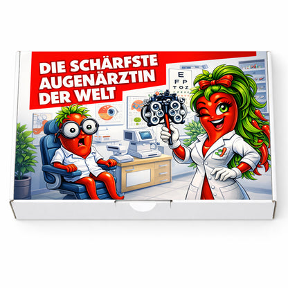 Witziges Geschenk für Augenärztin
