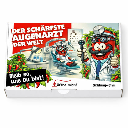 Der schärfste Augenarzt der Welt - Ein witziges Geschenk