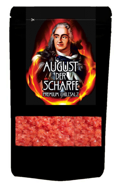 AUGUST DER SCHARFE Chilisalz Probierpack 20g