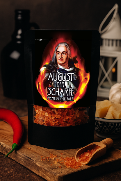 AUGUST DER SCHARFE Nachfüllpack für Gewürzmühlen 80g