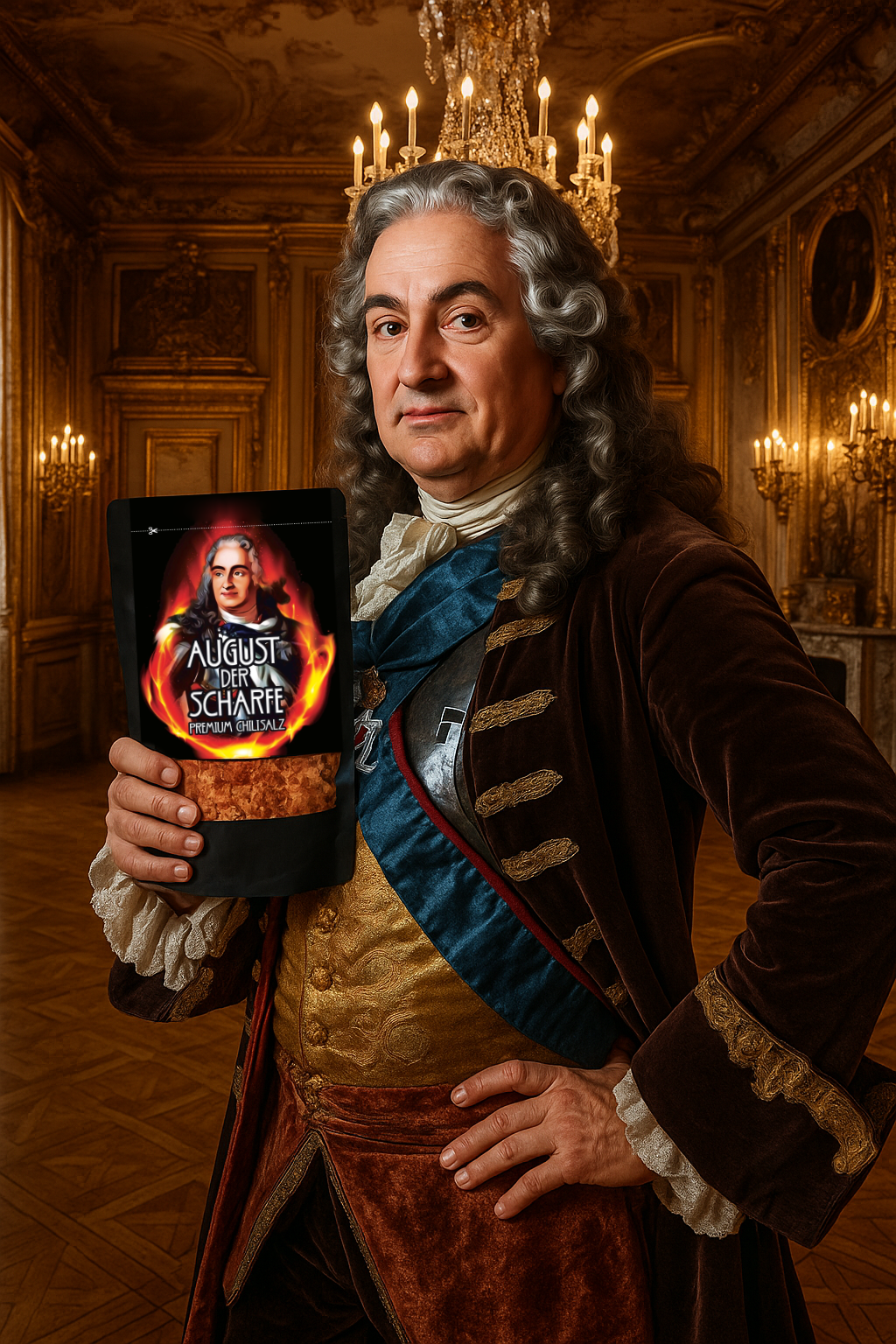 AUGUST DER SCHARFE Nachfüllpack für Gewürzmühlen 80g