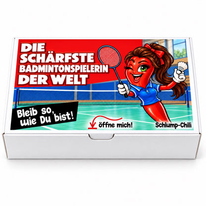 Die schärfste Badmintonspielerin der Welt - Ein witziges Geschenk!