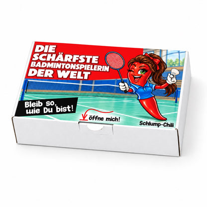Die schärfste Badmintonspielerin der Welt - Ein witziges Geschenk!