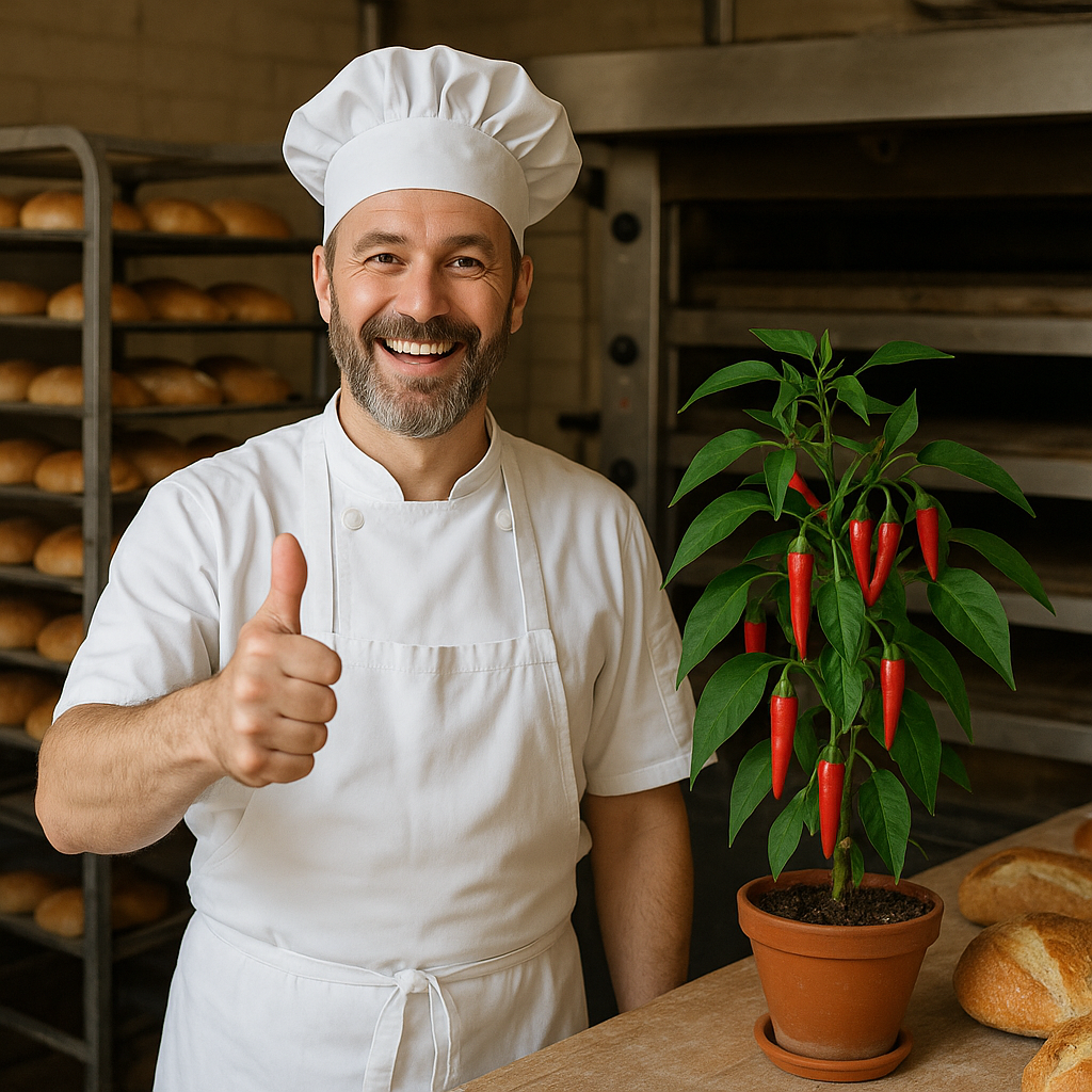 Der schärfste Bäcker der Welt - Ein witziges Geschenk!