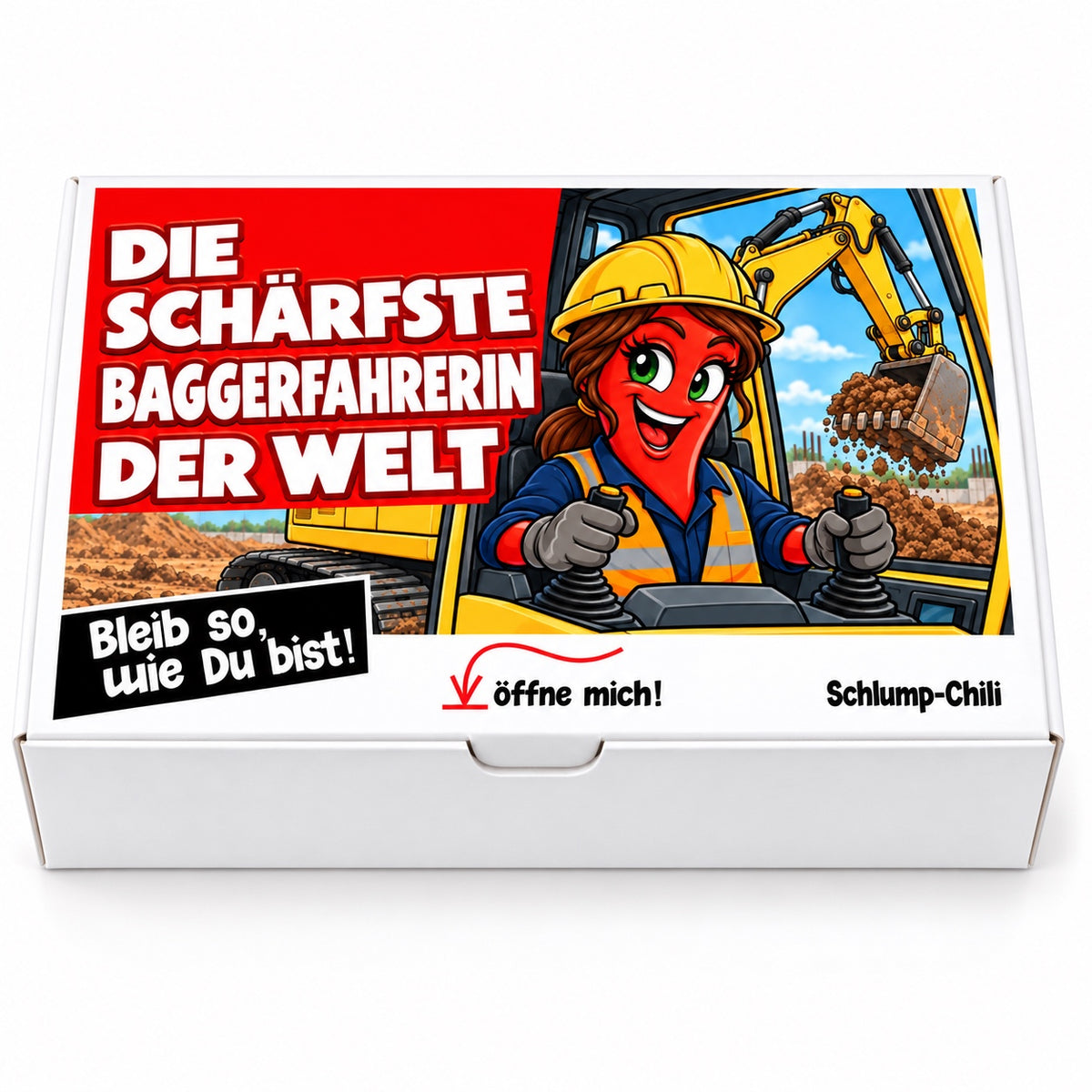 Die schärfste Baggerfahrerin der Welt - Ein witziges Geschenk!