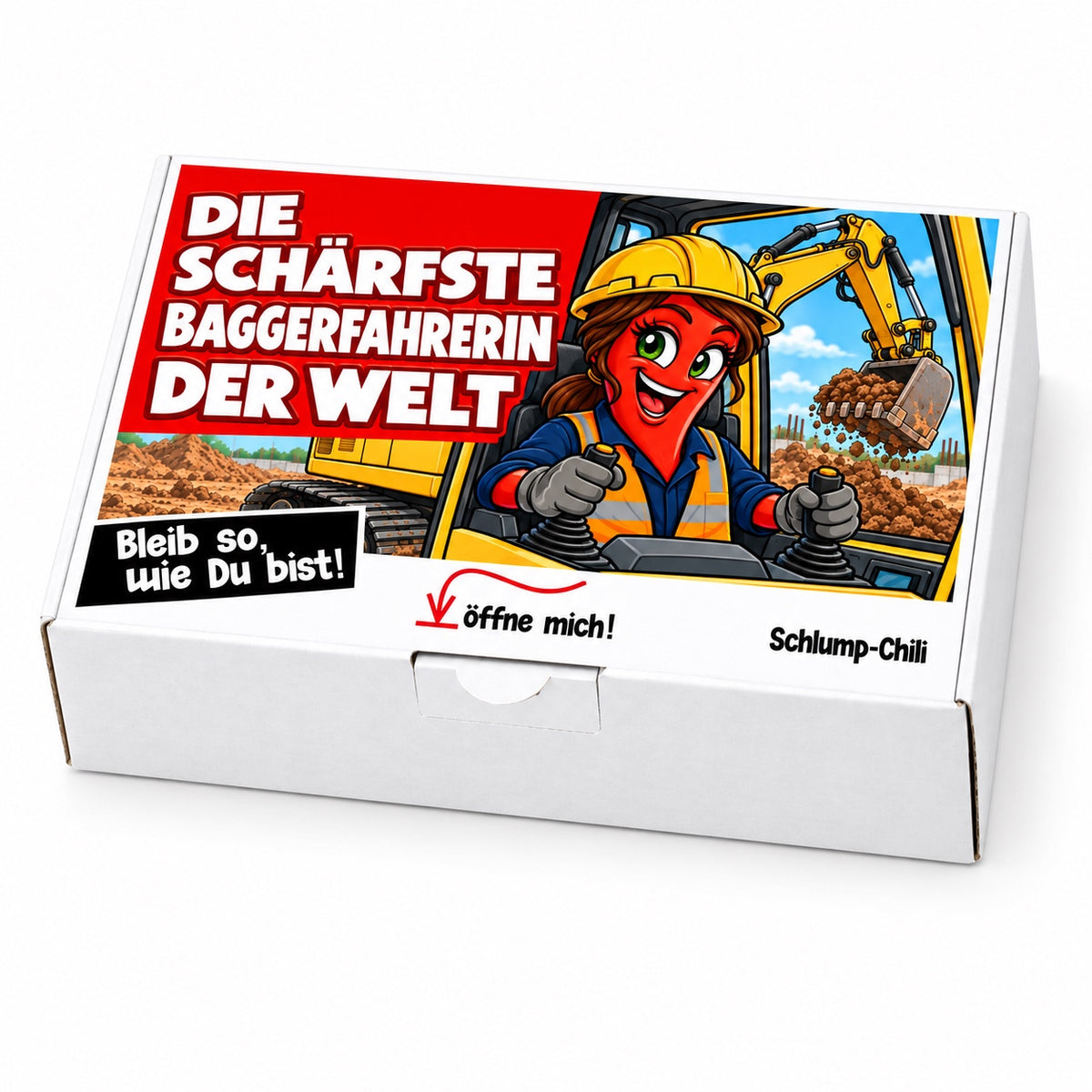 Die schärfste Baggerfahrerin der Welt - Ein witziges Geschenk!