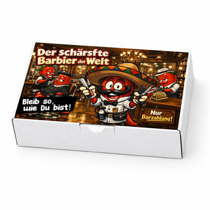 Der schärfste Barbier der Welt - Ein witziges Geschenk Set