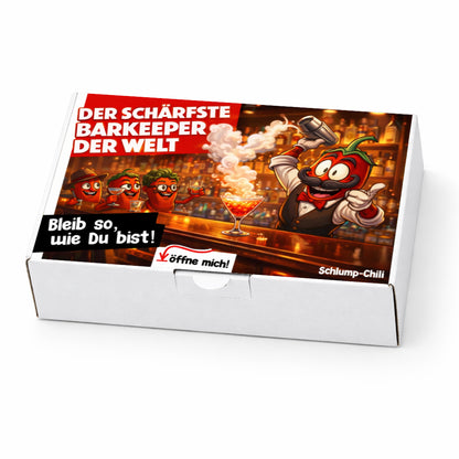 Der schärfste Barkeeper der Welt 🍸 Ein witziges Geschenk Set