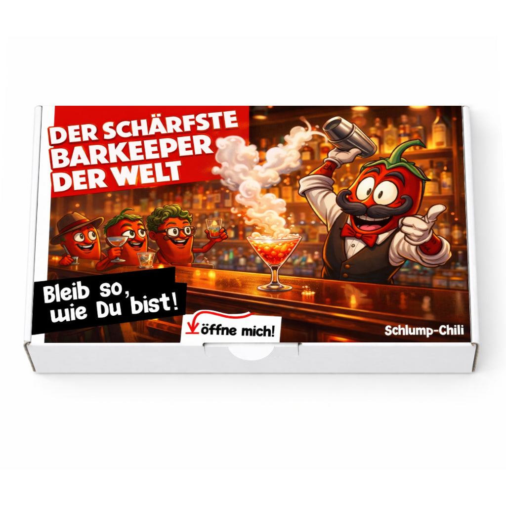 Der schärfste Barkeeper der Welt 🍸 Ein witziges Geschenk Set