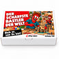 Der schärfste Bastler der Welt – weiße Geschenkbox, Vorderansicht