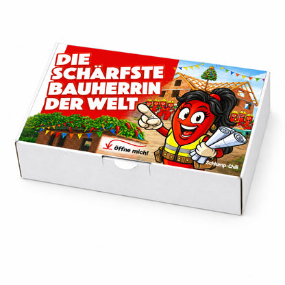 Die schärfste Bauherrin der Welt - Ein witziges Geschenk!