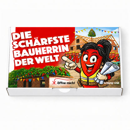 Die schärfste Bauherrin der Welt - Ein witziges Geschenk!