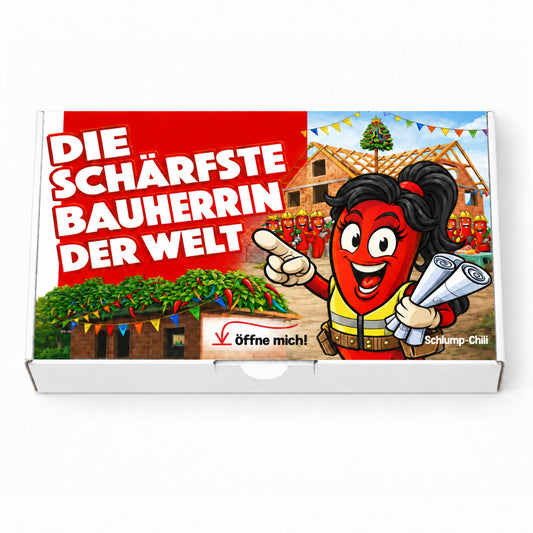 Die schärfste Bauherrin der Welt - Ein witziges Geschenk!