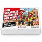 Der schärfste Bauleiter der Welt – weiße Geschenkbox, Vorderansicht