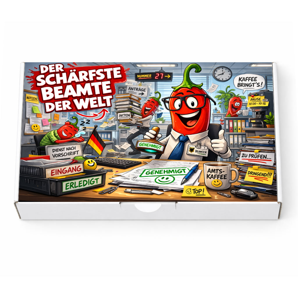 Der schärfste Beamte der Welt - Ein witziges Geschenk!