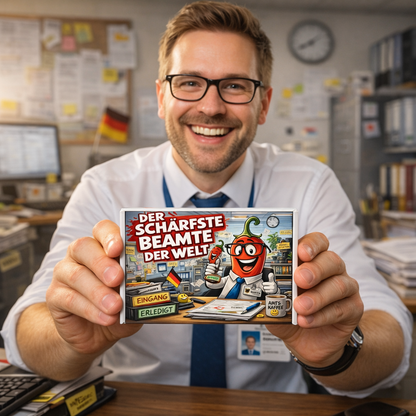 Der schärfste Beamte der Welt - Ein witziges Geschenk!