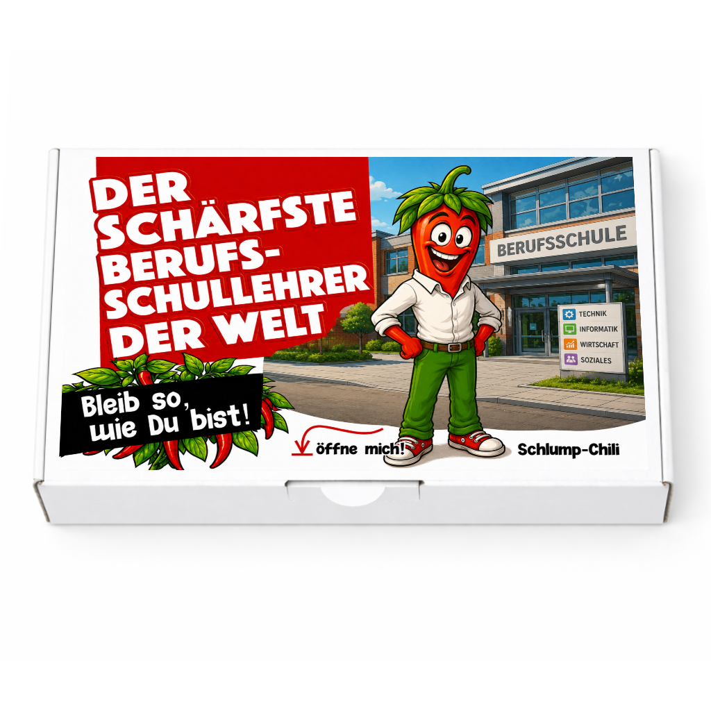 Der schärfste Berufsschullehrer der Welt - Ein witziges Geschenk