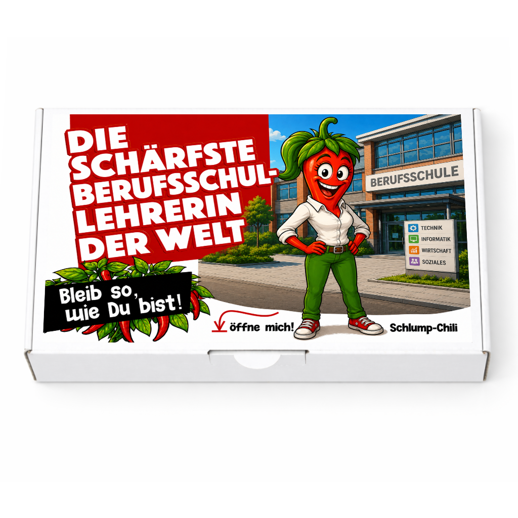 Die schärfste Berufsschullehrerin der Welt - Ein witziges Geschenk